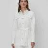7 For All Mankind Leisure Jacket In White 1 7 For All Mankind Leisure Jacket In White -7 For All Mankind Sales 7U928595 WHT 01