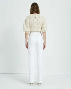 7 For All Mankind Easy Boot In Clean White 9 7 For All Mankind Easy Boot In Clean White -7 For All Mankind Sales 7u405572 clw 4