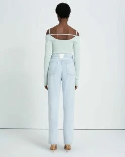 7 For All Mankind Denim Lustre Easy Straight In Isadora 9 7 For All Mankind Denim Lustre Easy Straight In Isadora -7 For All Mankind Sales 7u514561 isa 4