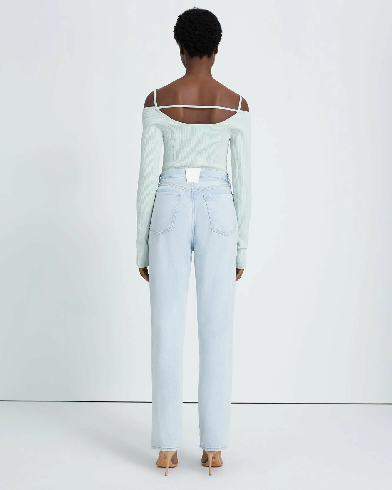 7 For All Mankind Denim Lustre Easy Straight In Isadora 6 7 For All Mankind Denim Lustre Easy Straight In Isadora - Image 4