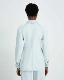 7 For All Mankind Denim Field Jacket In Isadora -7 For All Mankind Sales 7u934555 isa 4