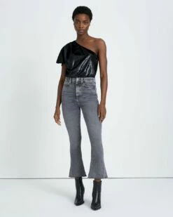 7 For All Mankind Luxe Vintage Ultra High Rise Skinny Kick In Ultimate