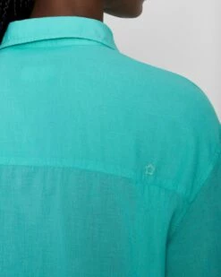 7 For All Mankind Classic Button Up Shirt In Atlantis -7 For All Mankind Sales 99407648151340fe9f5c44bcc2f744ba