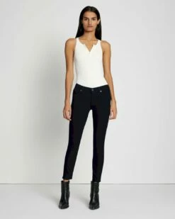7 For All Mankind B(air) High Waist Ankle Skinny In Majesty