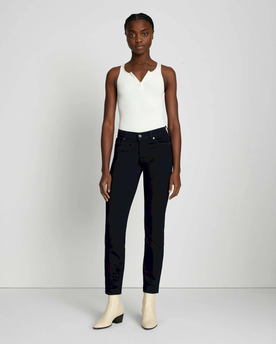 7 For All Mankind B(air) Roxanne Ankle In Majesty 3 7 For All Mankind B(air) Roxanne Ankle In Majesty