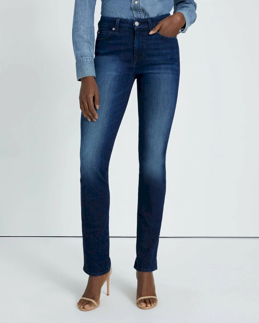 7 For All Mankind Kimmie Straight In Dian 5 7 For All Mankind Kimmie Straight In Dian - Image 3