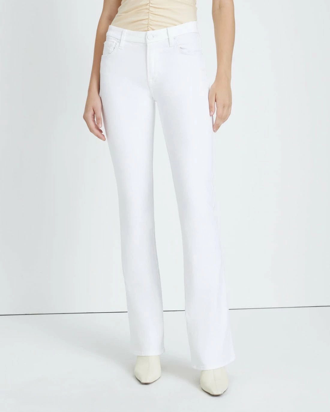 7 For All Mankind Kimmie Bootcut In Clean White 5 7 For All Mankind Kimmie Bootcut In Clean White - Image 3