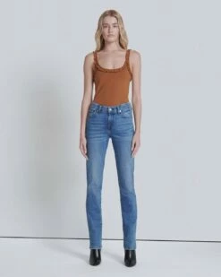 7 For All Mankind Kimmie Straight In Dulce