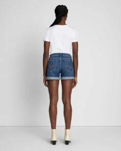 7 For All Mankind Broken Twill Mid Roll Short In Vanity -7 For All Mankind Sales c9579331e533f77b2df19097d7eba1b2