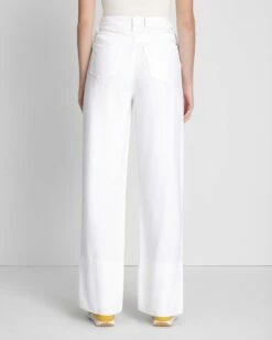7 For All Mankind Denim Lustre Trouser In Brilliant White 9 7 For All Mankind Denim Lustre Trouser In Brilliant White -7 For All Mankind Sales ca63174424686797a88955492f44ce47