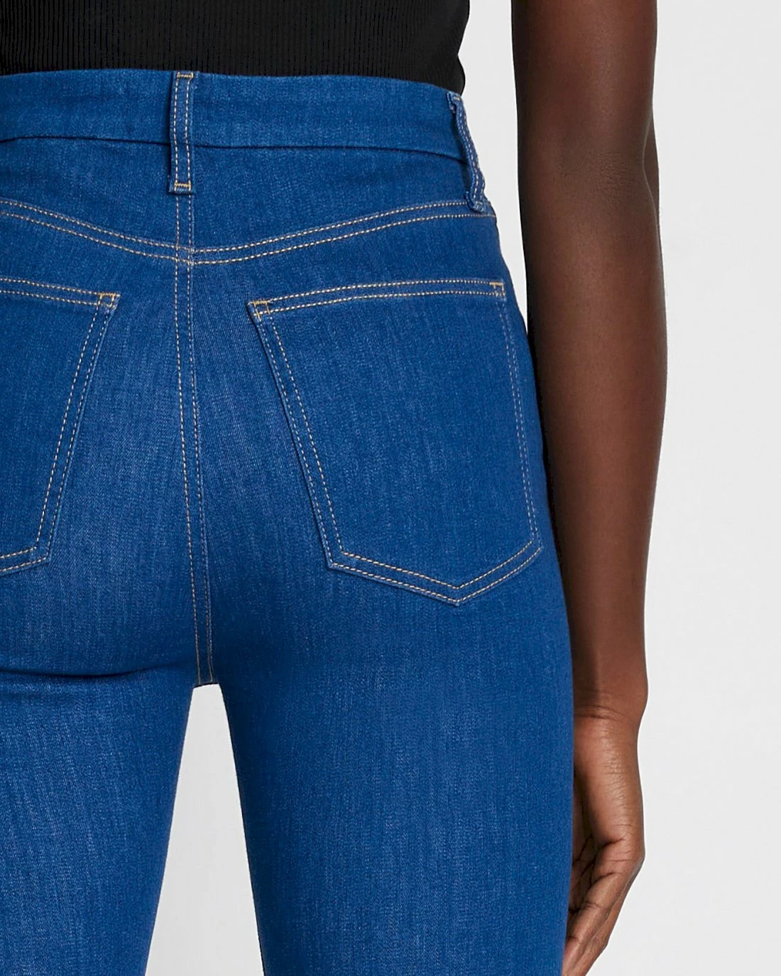 7 For All Mankind No Filter Ultra High Rise Skinny Flare In Aquamarine 5 7 For All Mankind No Filter Ultra High Rise Skinny Flare In Aquamarine - Image 3