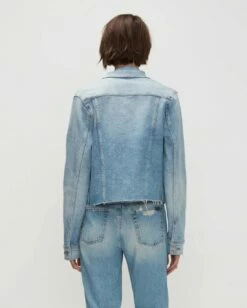 7 For All Mankind Luxe Vintage Classic Trucker Jacket In Floral 9 7 For All Mankind Luxe Vintage Classic Trucker Jacket In Floral -7 For All Mankind Sales e222b99d6041f1dd03387bd77173bd00