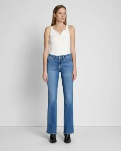 7 For All Mankind Luxe Vintage Kimmie Bootcut In Lyme
