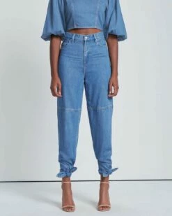 7 For All Mankind Tapered Ankle Tie Jean In Tulip -7 For All Mankind Sales f0860ee005db9f7c97c8f7230b94905e