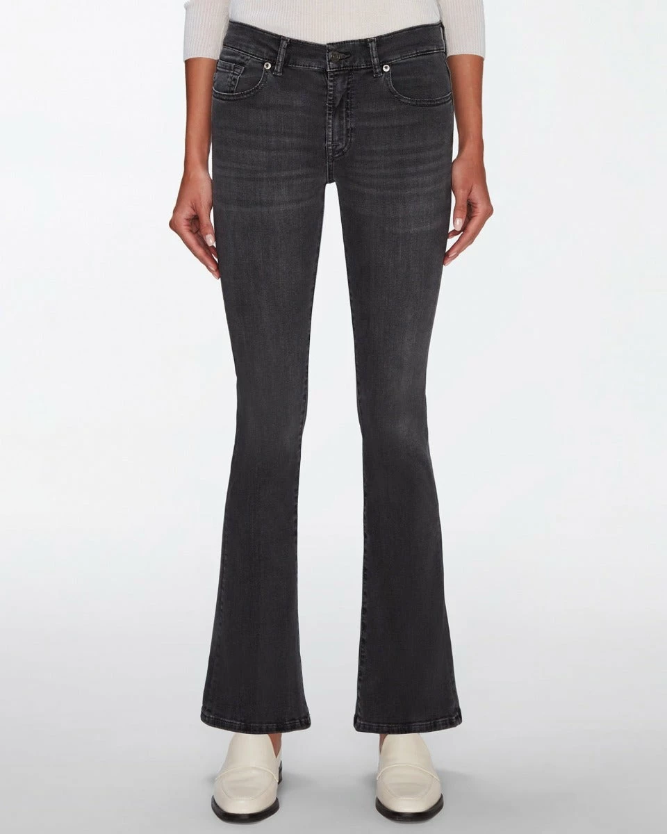 7 For All Mankind Tailorless Bootcut In Dark Grey 4 7 For All Mankind Tailorless Bootcut In Dark Grey - Image 2