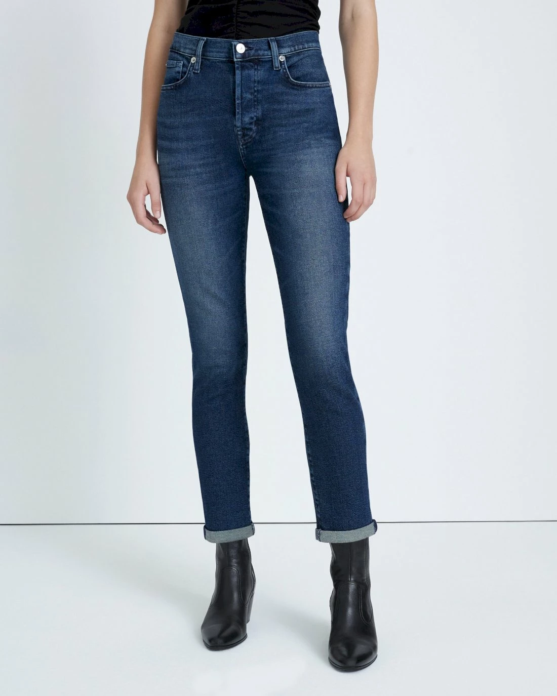 7 For All Mankind Luxe Vintage Josefina In Blueland 5 7 For All Mankind Luxe Vintage Josefina In Blueland - Image 3