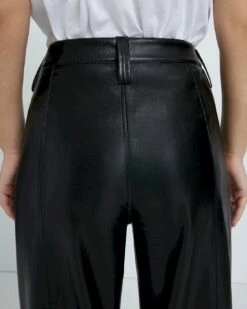 7 For All Mankind Faux Leather Easy Trouser In Black -7 For All Mankind Sales faad6912f67b5471fdf2c4dcdfd46a2b